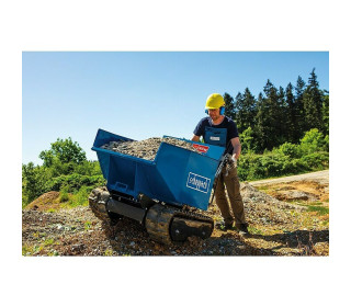 Scheppach  hernyótalpas Dömper DP4500 | 400 kg teher | 5,5 LE | 3 x Előre / 1 x Hátrameneti fokozat | Lánchajtás / Dőlésszög akár 30°-ig | Billentő funkció | Láncos Dömper | 4 ütemű benzinmotor 196 cm3-el | Dömper