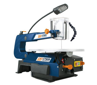 DEXTER SD1600V ASZTALI DEKOPIR LOMBFŰRÉSZ FA VÁGÁSÁHOZ, 406 MM MAGASSÁG