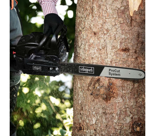 Benzinmotoros láncfűrész - 45 cm-es vezetőlemez-hossz (18