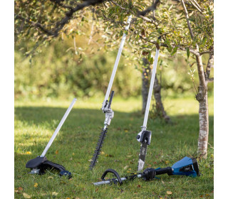 4 az 1-ben akkumulátoros fűkasza, bozótvágó, ágvágó, sövényvágó aksival töltővel BC-MFH400-X