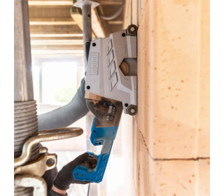 Scheppach MNF2250 falhoronymaró - 2250W | Ø 125mm gyémánt vágókorong | 8-40mm hornyok | 40mm marási mélység