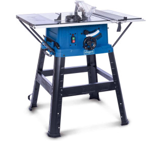Asztali körfűrész – 220 – 240 V – 2200 W – Fűrész átmérő Ø 254 mm – Vágási magasság 85 mm – Lágyindítás -Scheppach HS 254