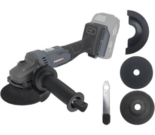 Ferrex Pro szénkefe nélküli sarokcsiszoló flex 20 V LI-ION akkumulátor és töltővel!