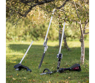 4 az 1-ben akkumulátoros fűkasza, bozótvágó, ágvágó, sövényvágó GO-GMG400BL aksival töltővel