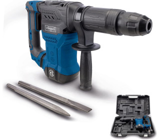 bontókalapács 20J-1300W-SDS-Max | 4100 ütés/perc | 6 kg könnyű | Hegyes és lapos vésővel és tokkal AB 1500