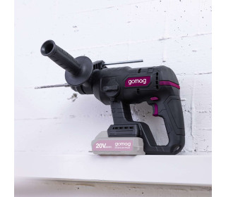 Akkus ütvefúró 20 V SDS Plus + LED | 2,2 joule-os ütvefúró  Aksival töltővel