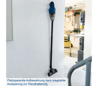 Scheppach C-HVC150-X akkus kézi porszívó - 20V | 560ml űrtartalom-AKKUMULÁTORRAL TÖLTŐVEL!