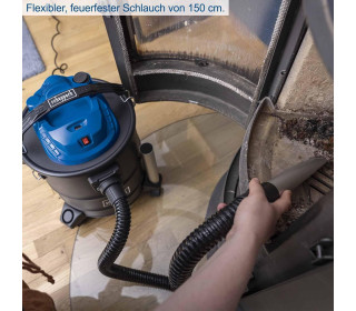 Scheppach AVC25 koromporszívó hamuporszívó, 20 literes tartállyal, 1300 W teljesítménnyel,