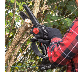 Scheppach BC-BGS150SR-X akkus ágvágó készlet M - 20V | 6,8 m/s vágási sebesség ​​| 150 mm vágási hossz Aksival töltővel