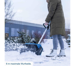 Scheppach BC-SNB410-X akkus hófúvó szett - 20V | 40cm munkaszélesség Aksival töltővel!