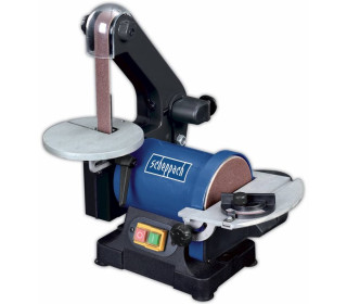 Scheppach BTS 700 szalag és tányéros csiszoló