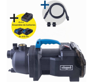 Akkus kerti szivattyú C-GP3000-X scheppach Akkumulátorral töltővel