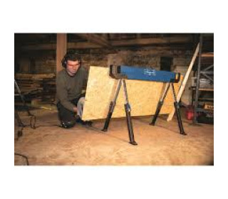 Összecsukható nagy teherbírású bak 600 kg (1 db-os szett)-Scheppach MWB 600 -