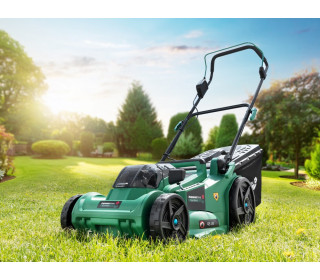 PowerTec Garden PG-BPM430 akkumulátoros fűnyíró-Akkumulátorral töltővel
